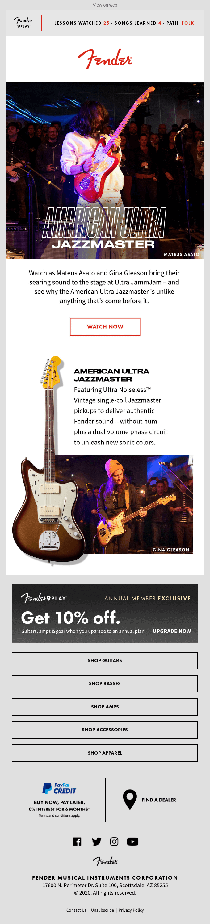 Discover the Ultra Jazzmaster