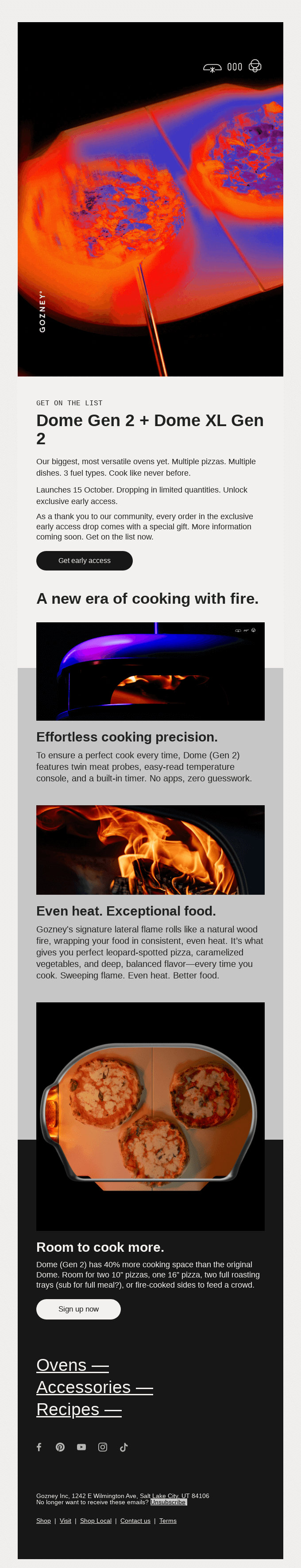 Dome (Gen 2) + Dome XL (Gen 2).