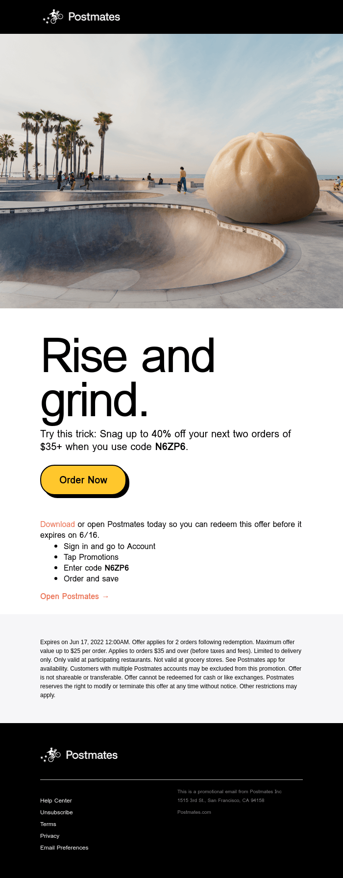 Don’t bail on up to 40% off