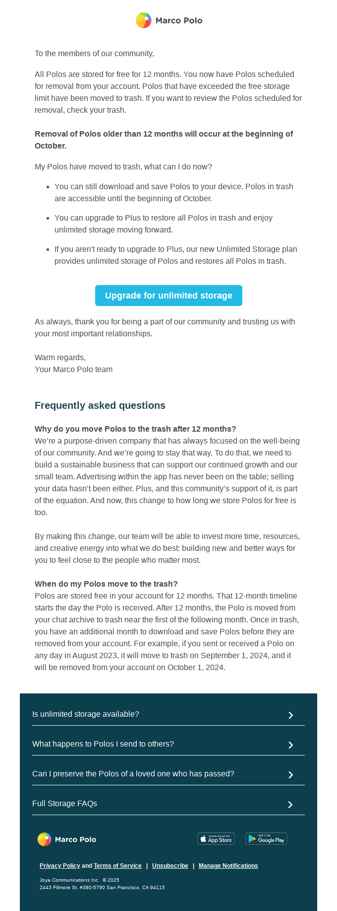 Don’t let your old Polos go!