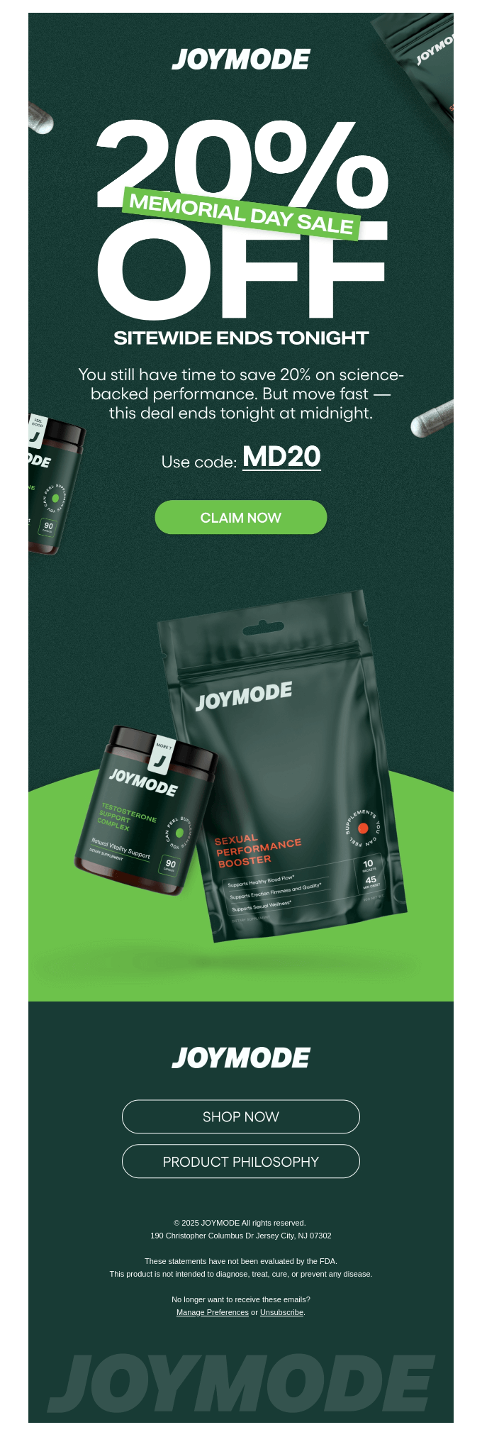 Don’t miss our Memorial Day Sale 🔥