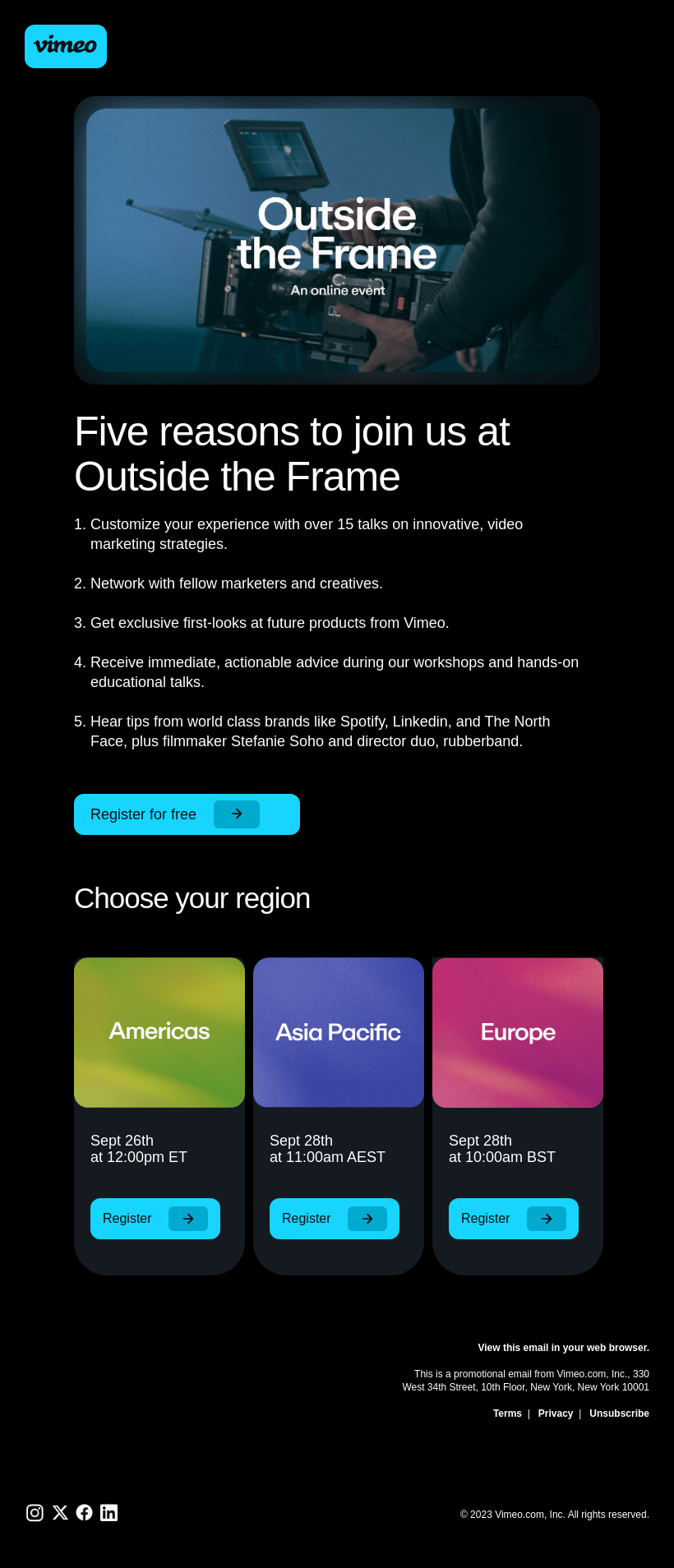 Don’t miss talks on marketing and AI video