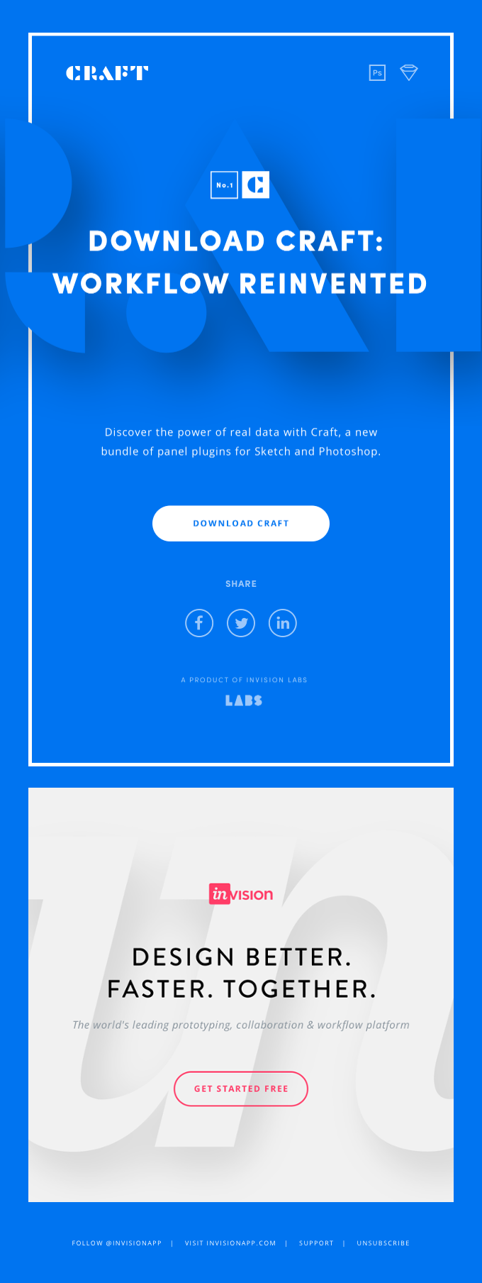 Download Craft, from InVision