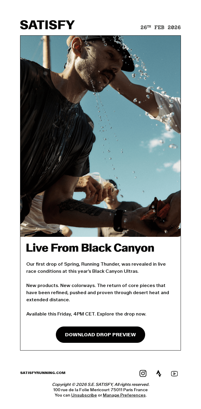 DROP PREVIEW: Running Thunder