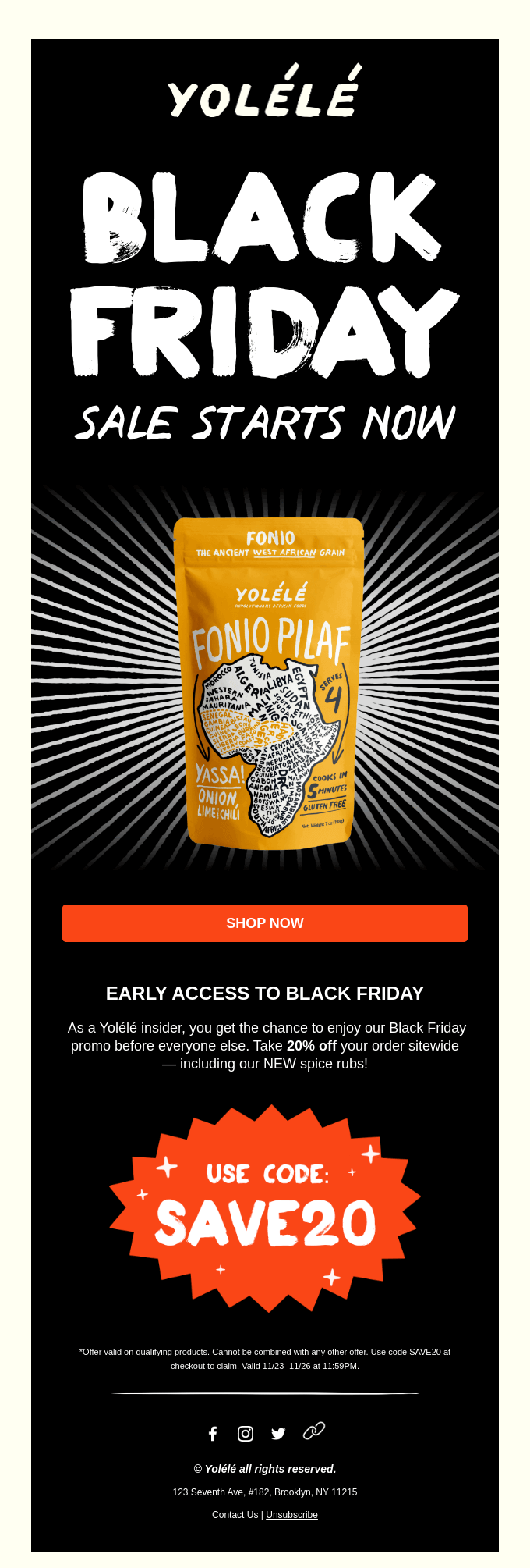 Early Access to Black Friday is Here!