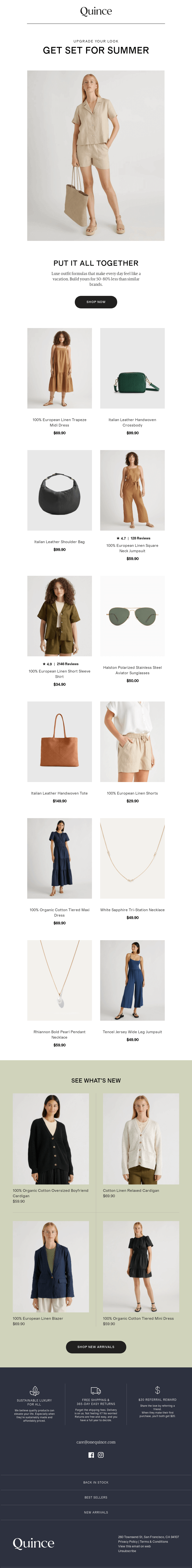 Effortless summer outfit ideas inside