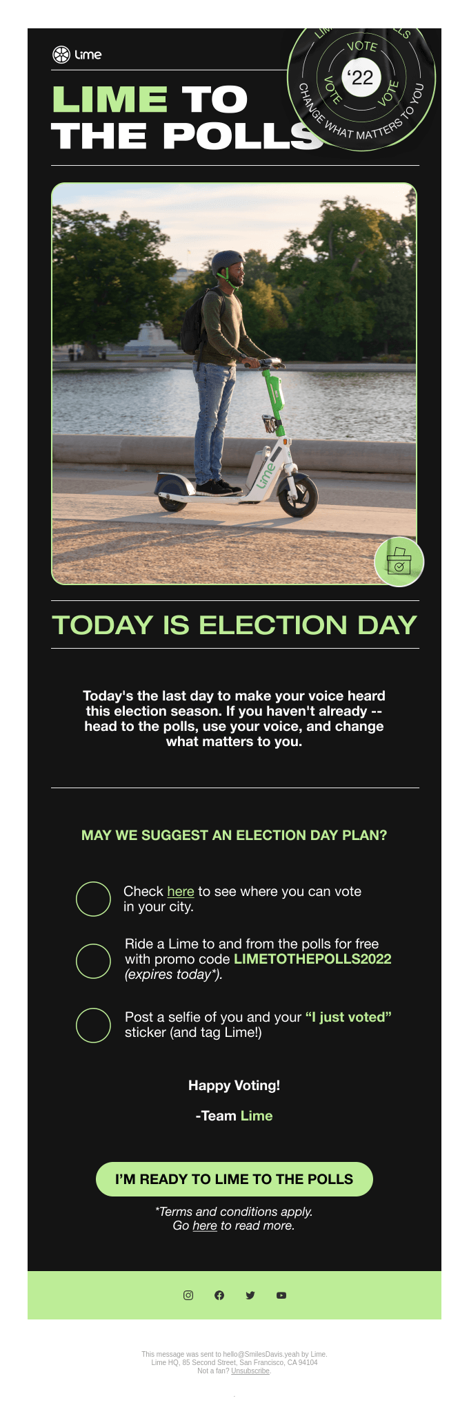 Election Day is here!