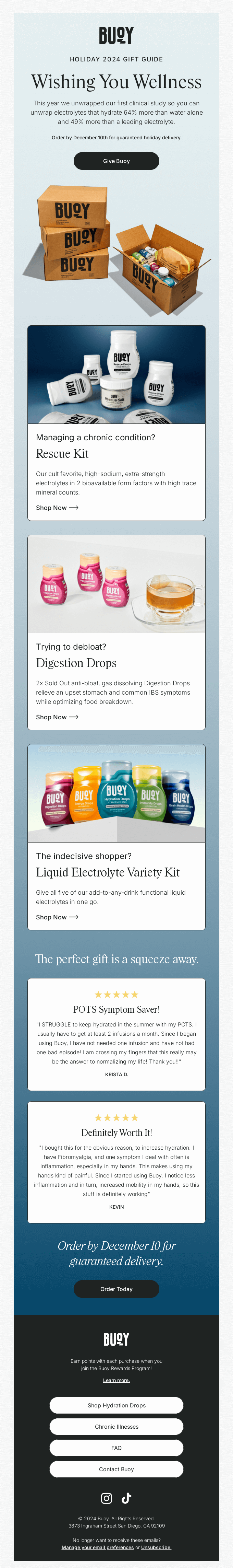 Electrolyte & Trace Mineral Gift Guide