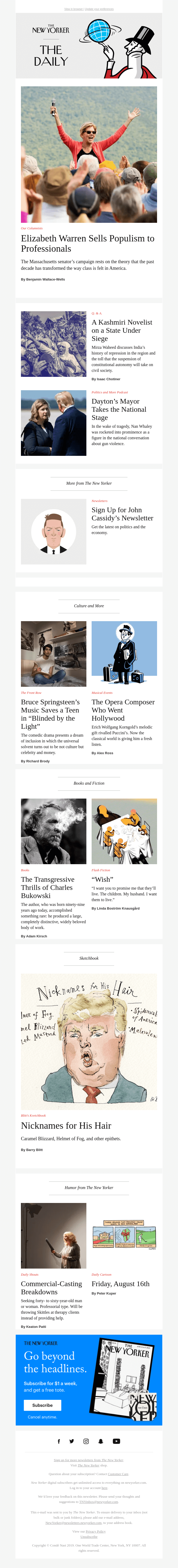 Elizabeth Warren Sells Populism to Professionals