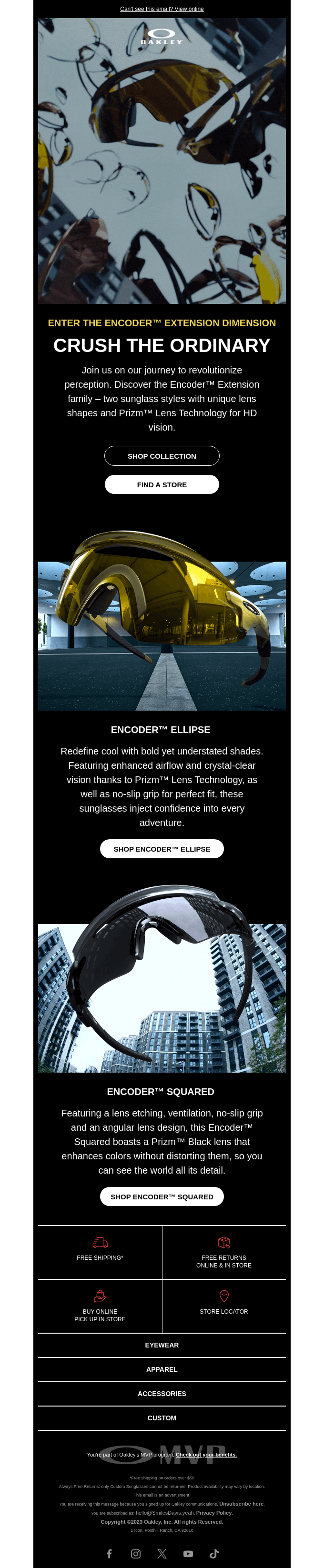 Enter The Encoder™ Extension Dimension