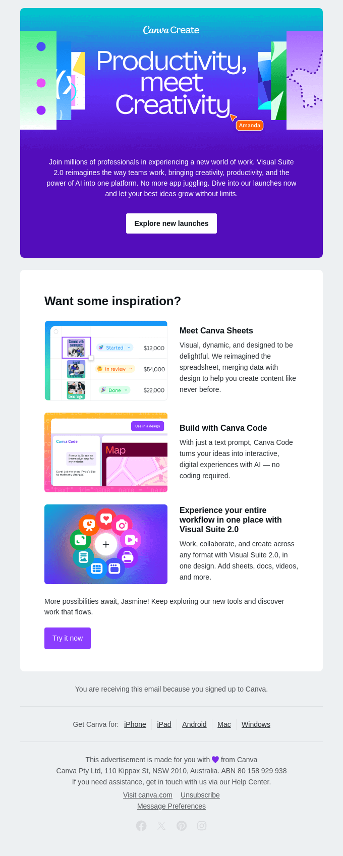 Every format... Now in one design?! 🤯