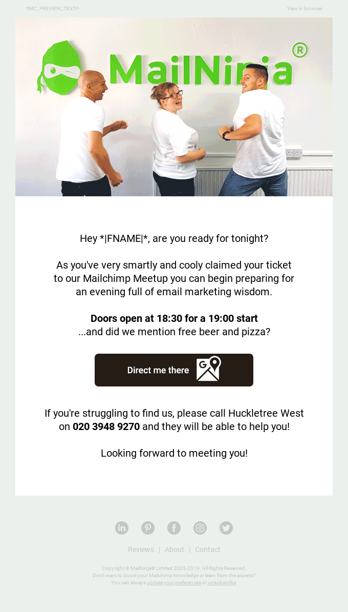 Featured image of post Casual Meeting Email - This email meeting reminder template has a meeting update, and a way to let them know if you&#039;d meeting reminder email samples are available in this article created by our team at amelia, along.