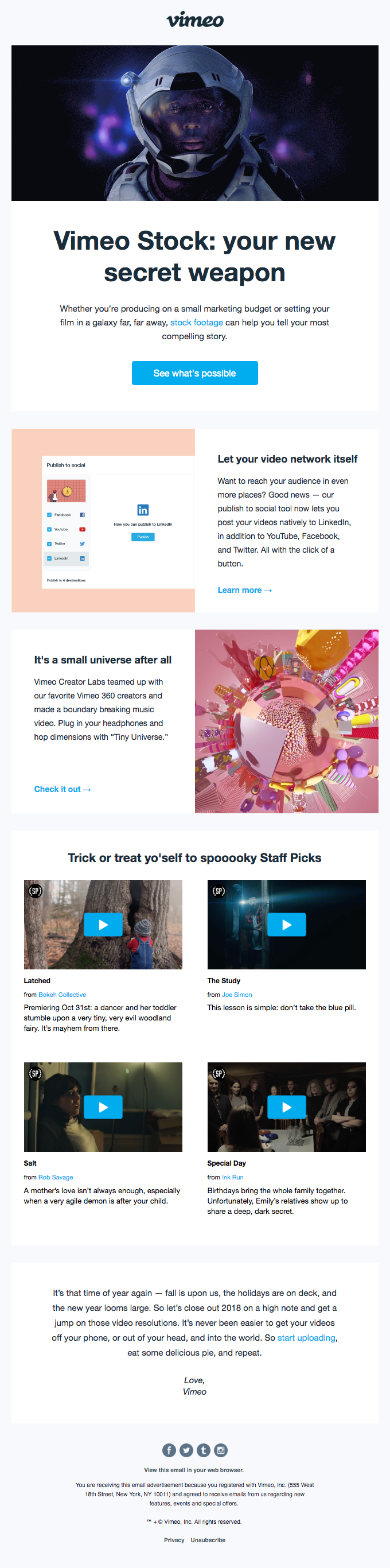 Fall into these sweet new features