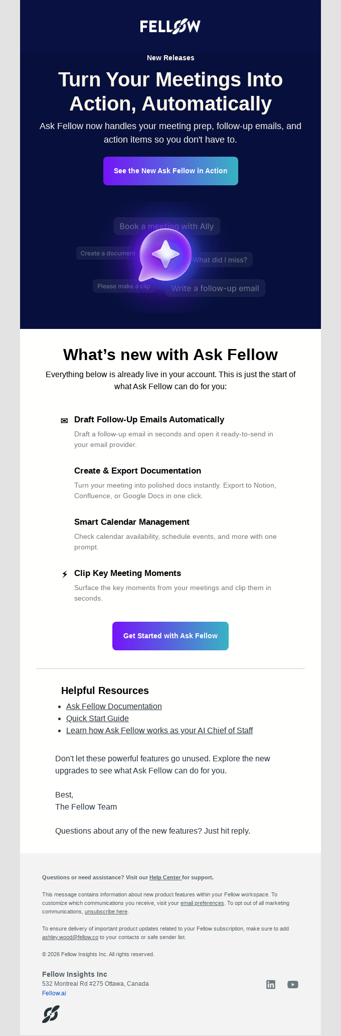 Ask Fellow's biggest update is live in your account