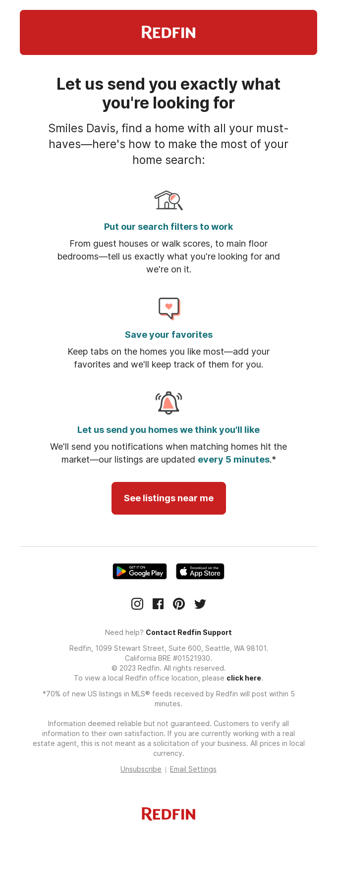 Find your favorite homes