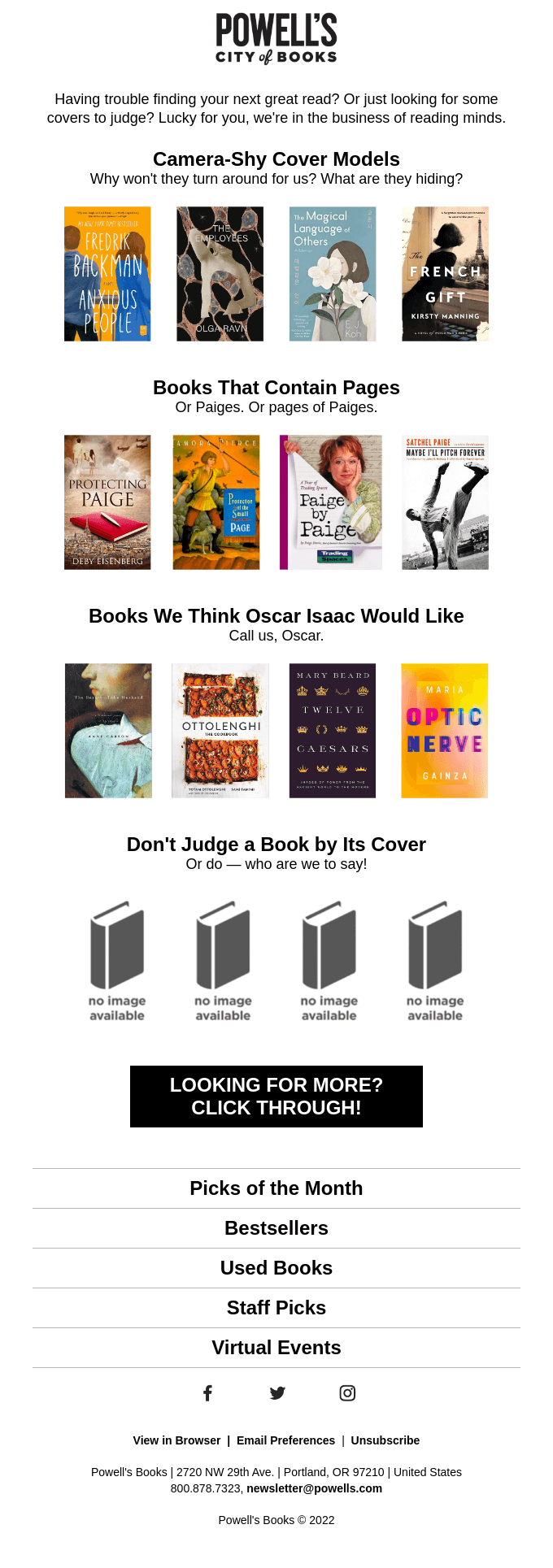 ✨ For ONE DAY ONLY, the book lists you've been waiting for!