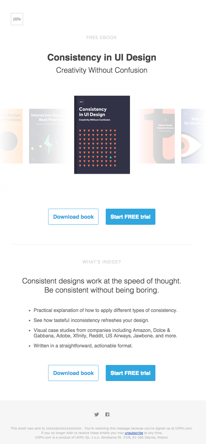 FREE eBook: Learn how to design consistent UI without being boring