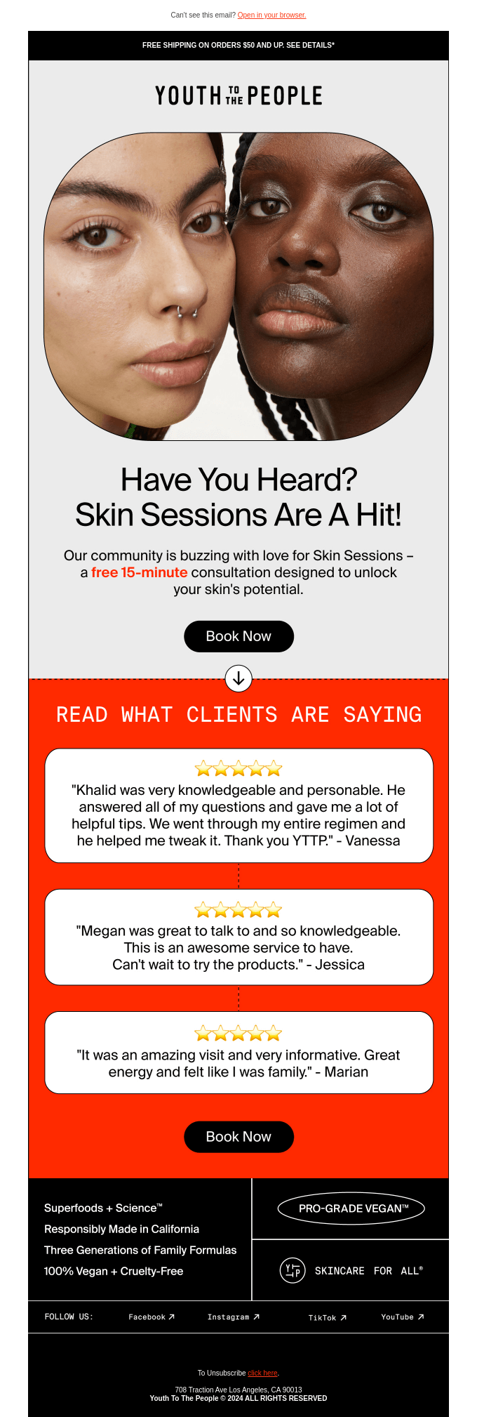 Free Skin Session Inside!