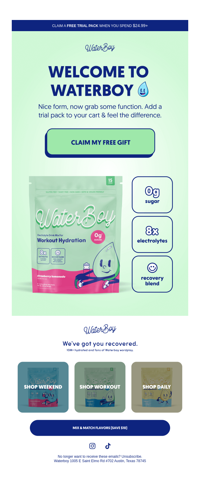 Free TRIAL PACK inside