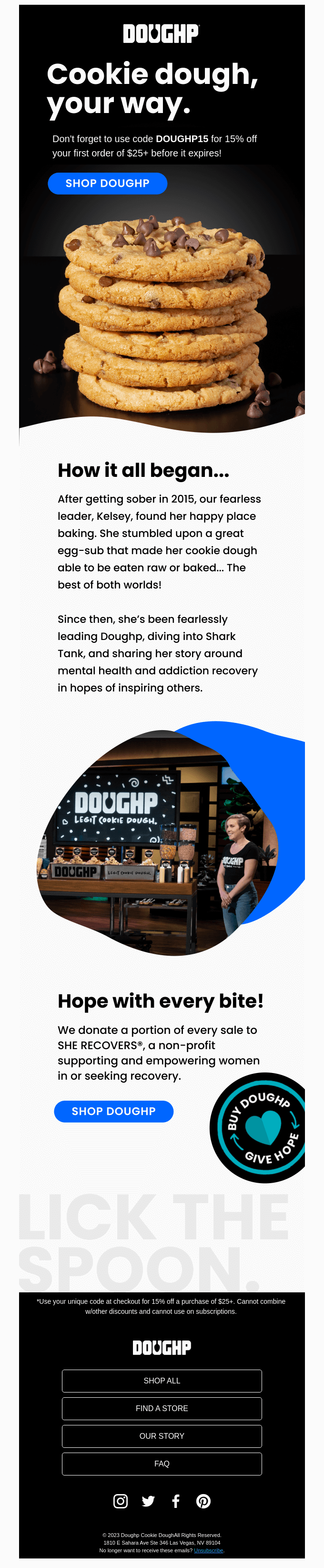 From sobriety to Shark Tank...