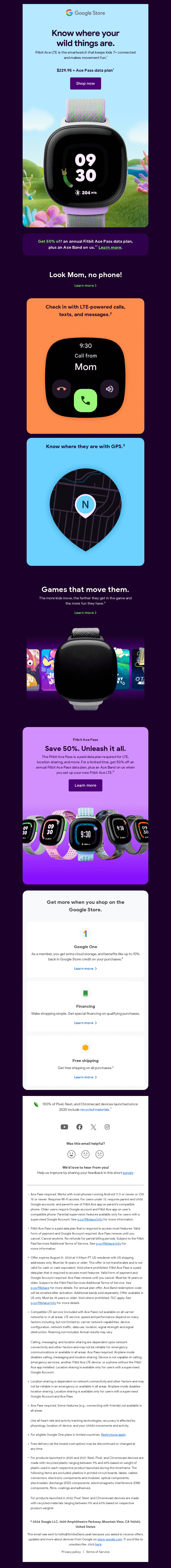 Game on: Fitbit Ace LTE is officially here from Fitbit - Desktop