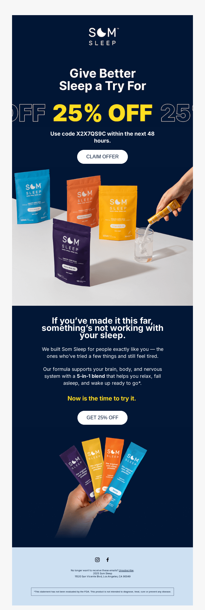 Get 25% off your first order