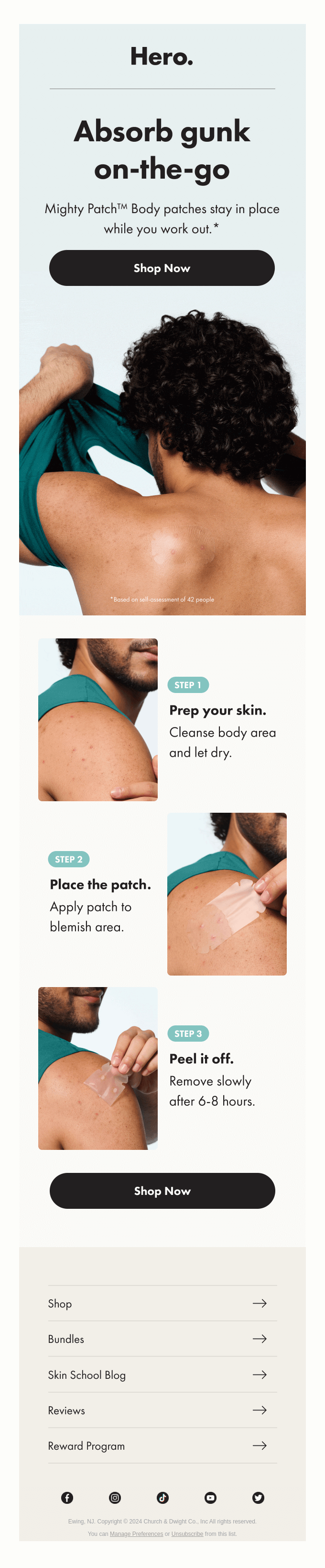 Get at chestne, bacne, and other body breakouts 💪