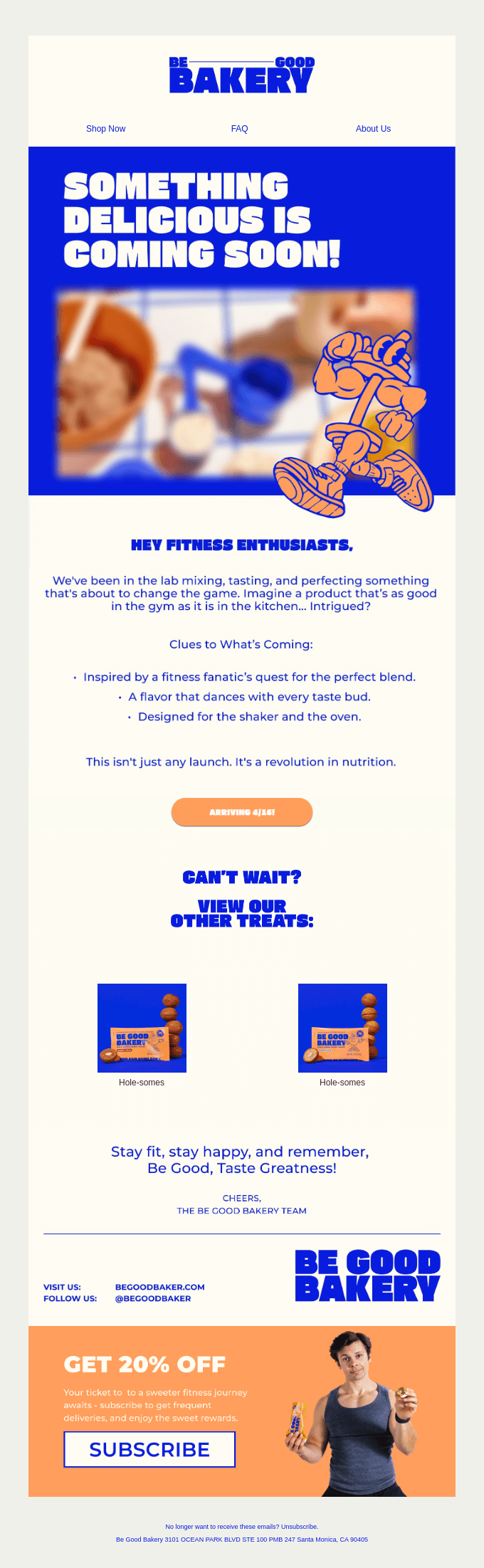 Get Ready for Something Deliciously Fit 🤐