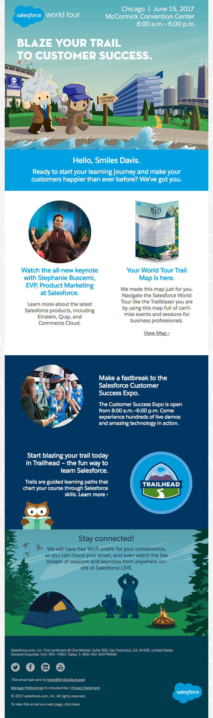 Get ready for the Salesforce World Tour in Chicago from Salesforce
