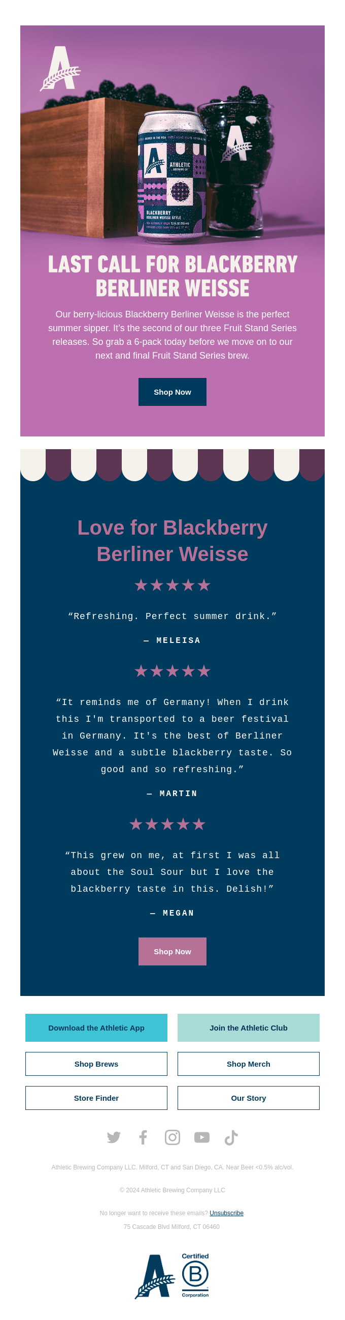 Get Your Fruit: Blackberry Berliner Weisse