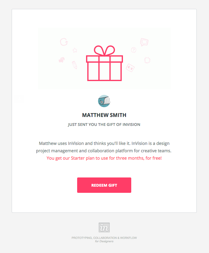 Matthew Smith Just Sent You the Gift of InVision!