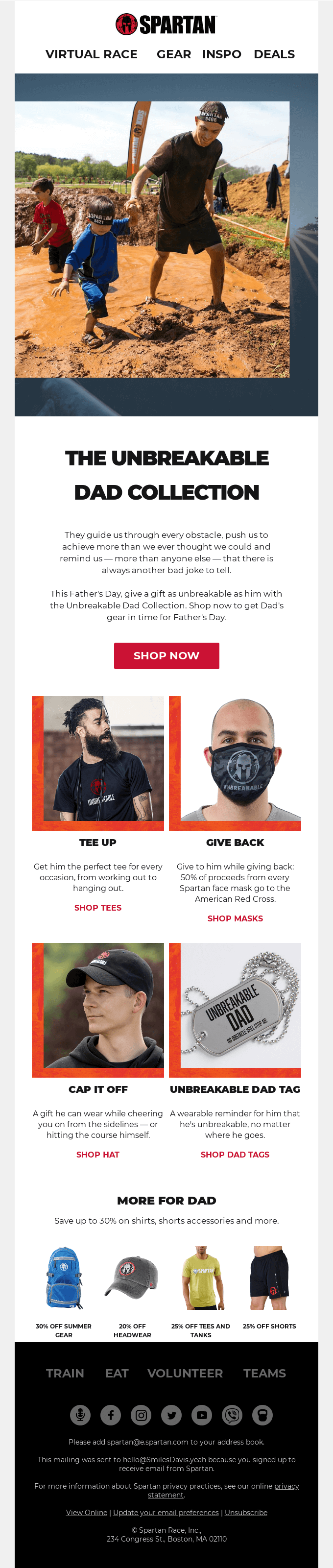 Gifts for every Unbreakable Dad