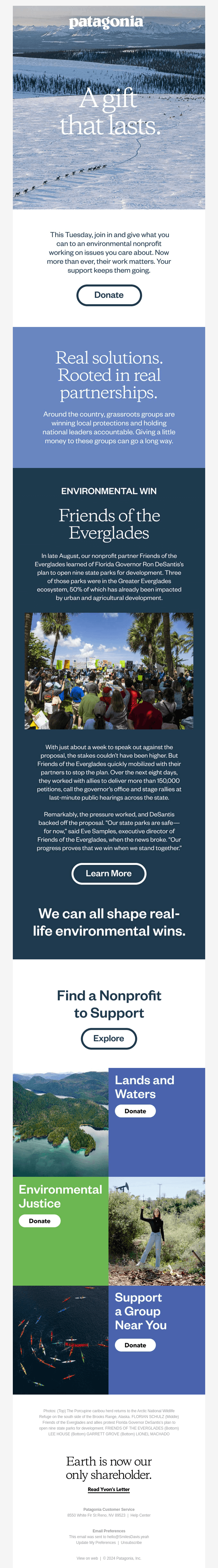 Giving Tuesday: A gift that lasts