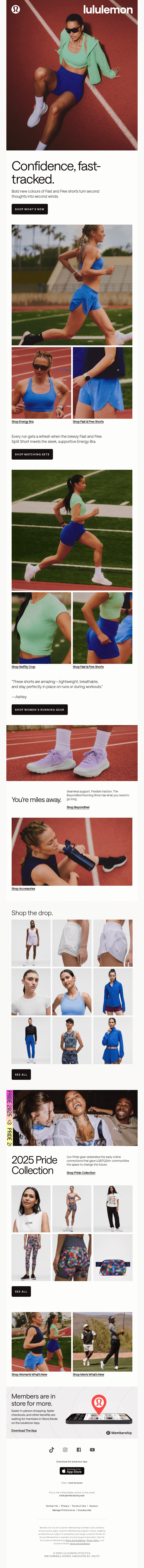 Go far in blazing new Fast and Free shades