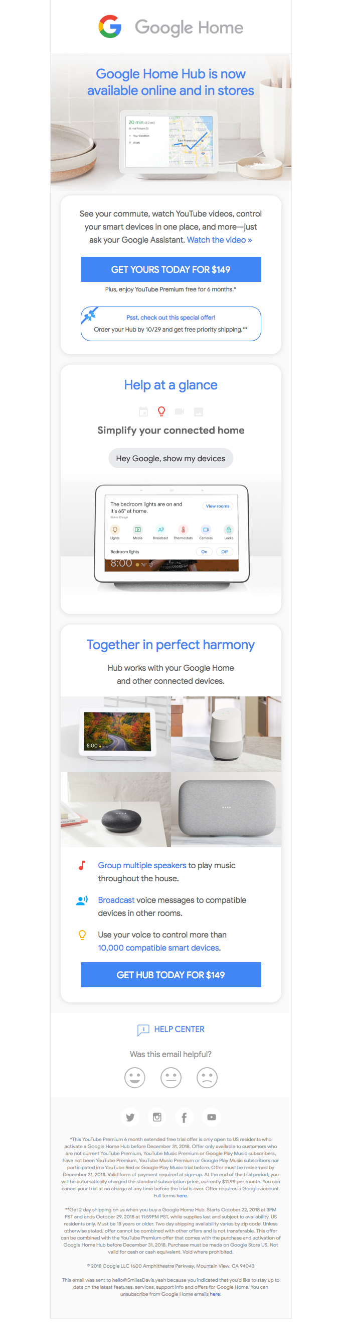 Google Home Hub is here