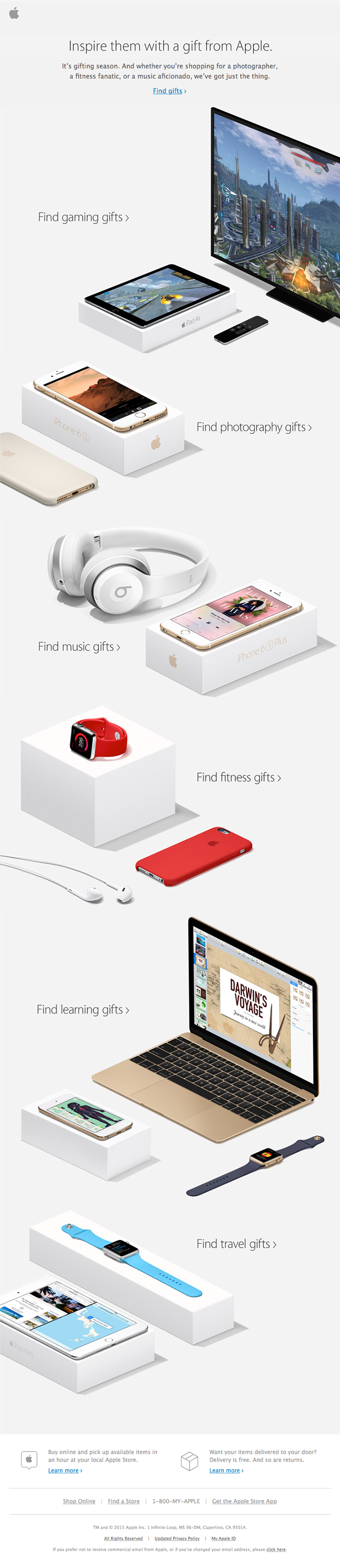 Great gifts for whatever they’re into.