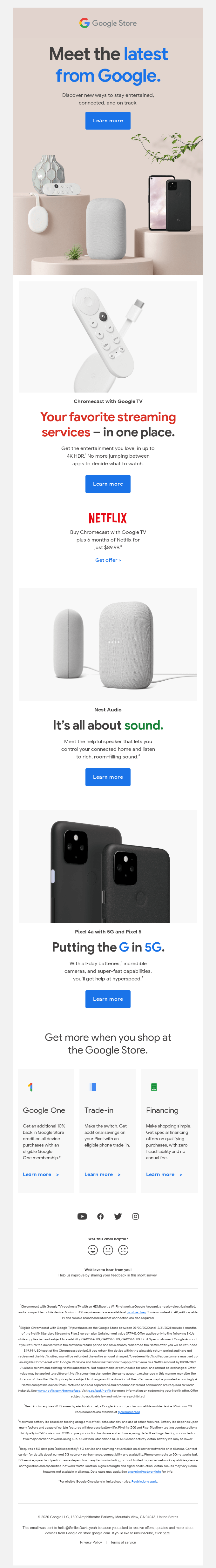 Great new things made by Google