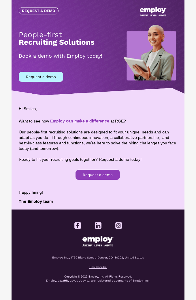 Here's how Employ can work for you