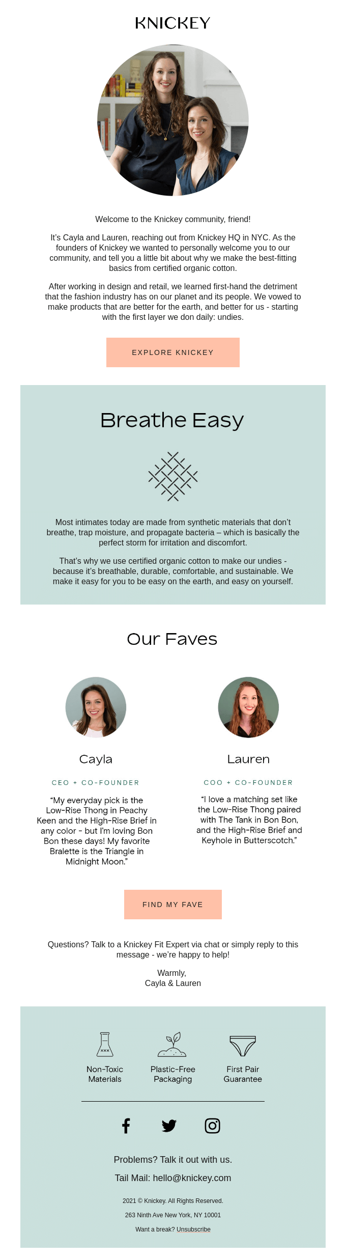 Hey, it’s Cayla & Lauren 👋🏼