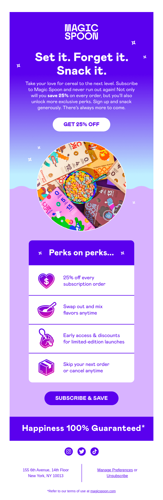 High-protein cereal on repeat 🔁