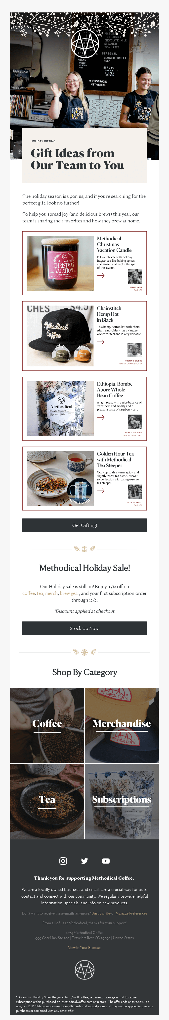 ☕️ Holiday Gifting Made Simple 🎁