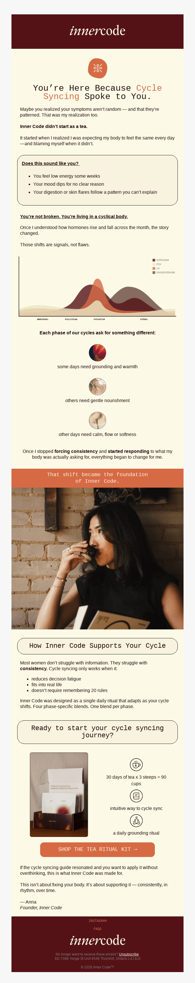 How cycle syncing changed everything for me