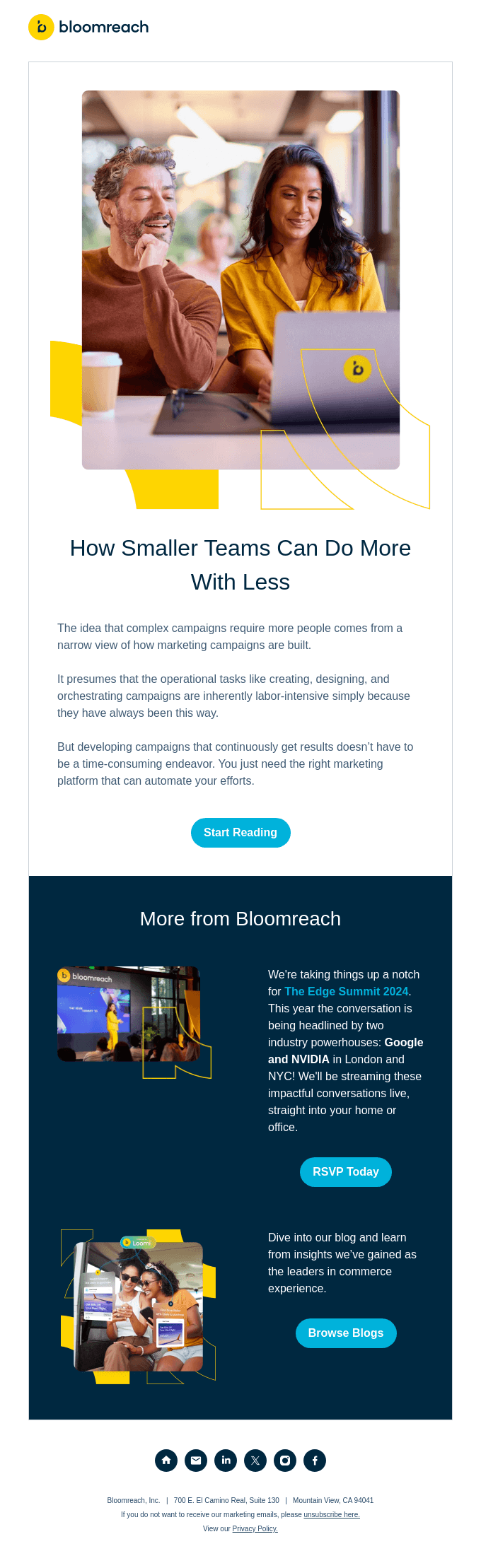 💪 How small teams do more with less