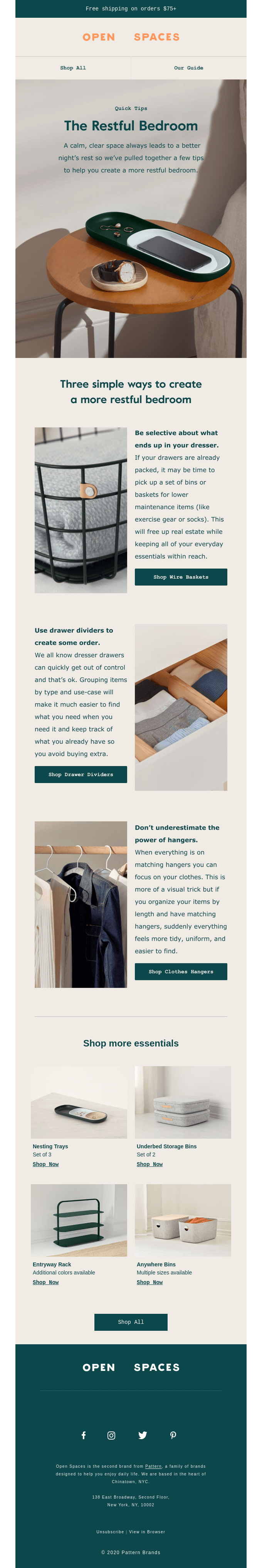 How to create a more restful bedroom ✨🛏️ - Desktop View | Really Good  Emails