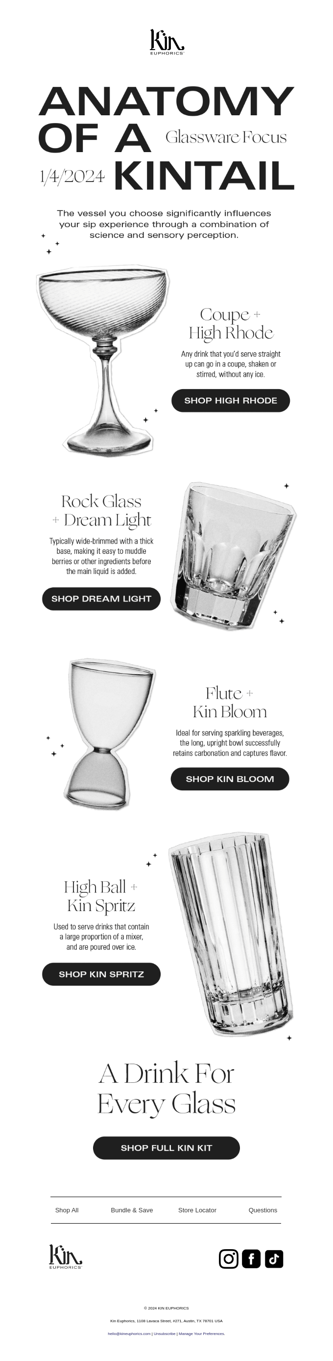 How to: Pair Your Kin with the Perfect Glass 🍸