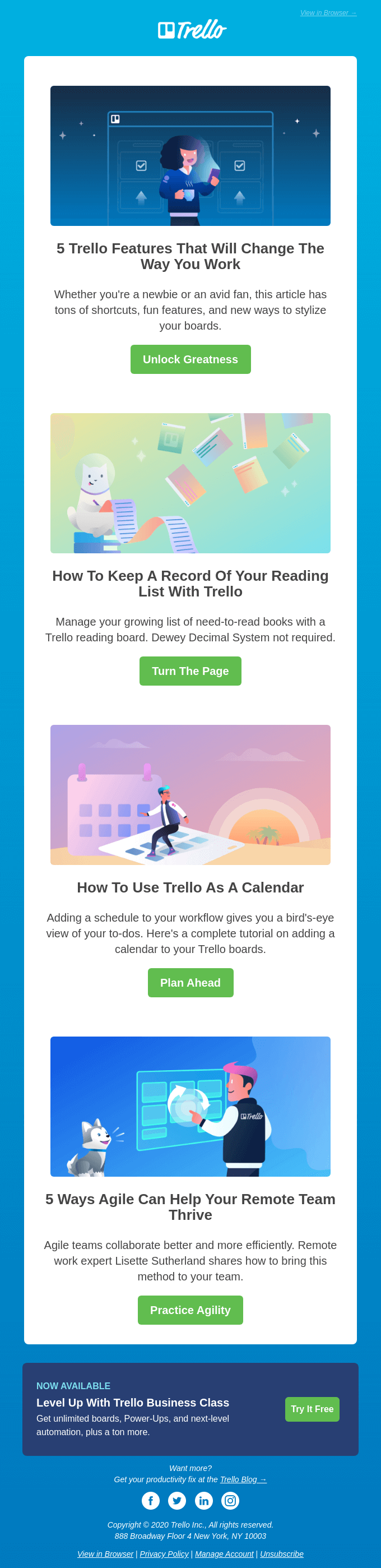 How to use Trello as a calendar 🗓 from Trello Desktop Email View