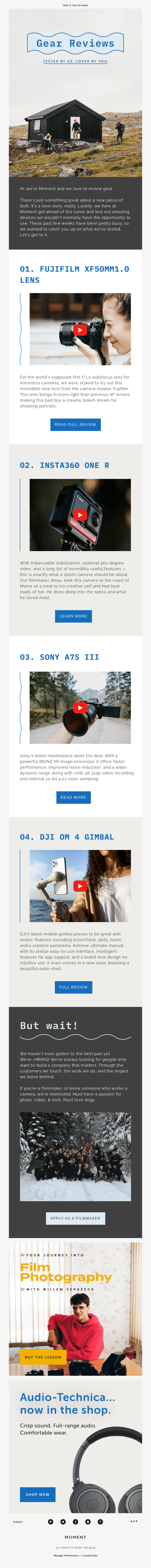 In case you missed it… (and we’re hiring)