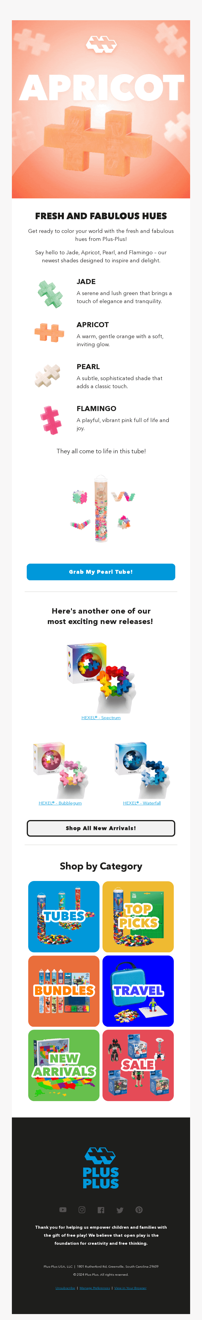 🧩 Introducing 4 Stunning New Colors 🎨