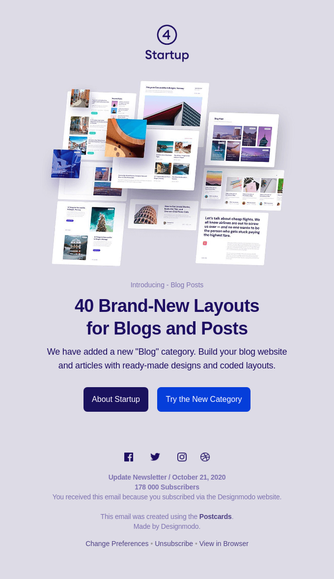 Introducing Blogs 40 Brand New Layouts For Blogs And Posts From