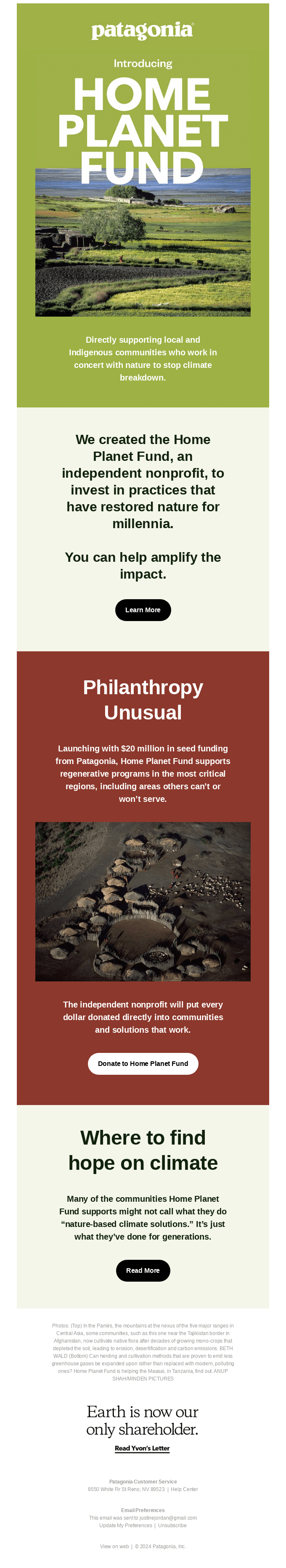 Introducing Home Planet Fund